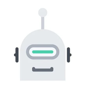 Design vector image icons robot Stock Illustration
