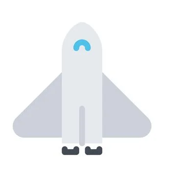 Design vector image icons rocket Stock Illustration