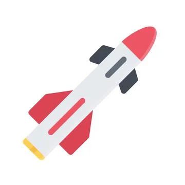Design vector image icons rocket Stock Illustration