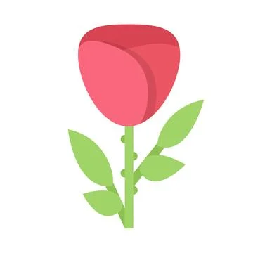 Design vector image icons rose Stock Illustration