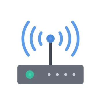 Design vector image icons router Stock Illustration