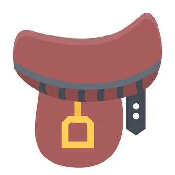 Design vector image icons saddle Stock Illustration
