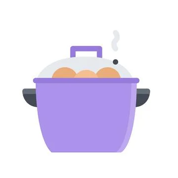 Design vector image icons saucepan Stock Illustration