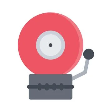 Design vector image icons school bell Stock Illustration