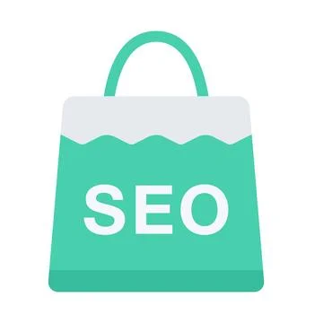 Design vector image icons seo package Stock Illustration