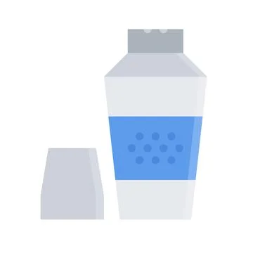 Design vector image icons shaker Stock Illustration