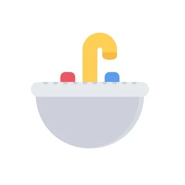 Design vector image icons sink Stock Illustration