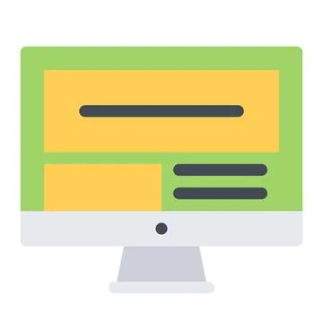 Design vector image icons site Stock Illustration