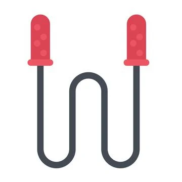 Design vector image icons skipping rope Stock Illustration