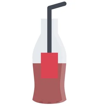 Design vector image icons soda Stock Illustration