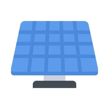 Design vector image icons solar battery Stock Illustration