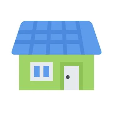Design vector image icons solar battery Stock Illustration