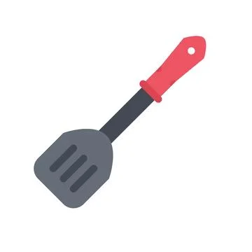 Design vector image icons spatula Illustrazione stock