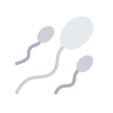 Design vector image icons sperm Stock Illustration