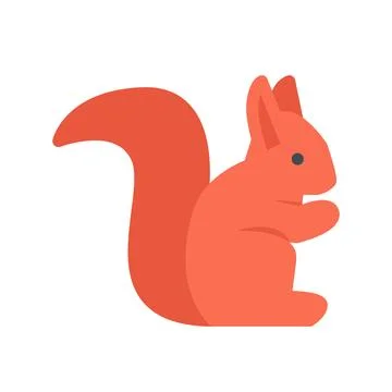 Design vector image icons squirrel Stock Illustration