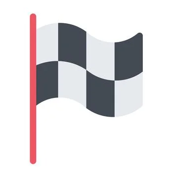 Design vector image icons start flag Stock Illustration