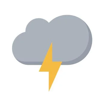 Design vector image icons storm Stock Illustration