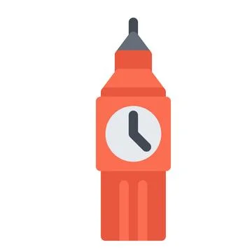 Design vector image icons taj mahal Stock Illustration