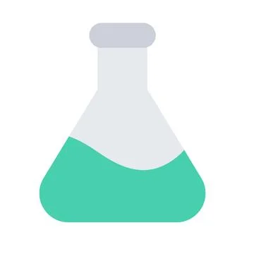 Design vector image icons test tube Stock Illustration