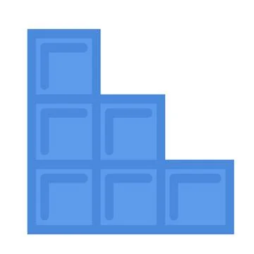 Design vector image icons tile Stock Illustration