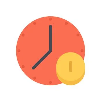 Design vector image icons time Stock Illustration