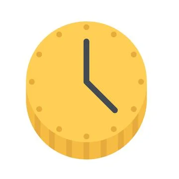 Design vector image icons time is money Stock Illustration