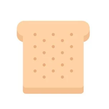 Design vector image icons toast-bread Stock Illustration