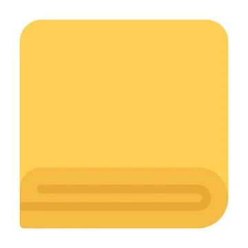 Design vector image icons towel Stock Illustration