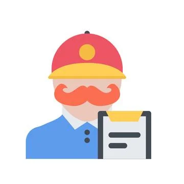 Design vector image icons trainer Stock Illustration