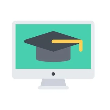 Design vector image icons training site Stock Illustration