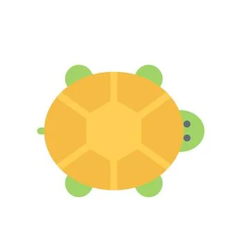 Design vector image icons turtle Stock Illustration