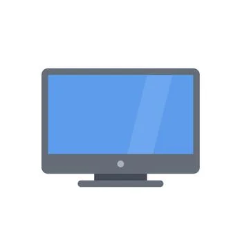 Design vector image icons tv set Stock Illustration