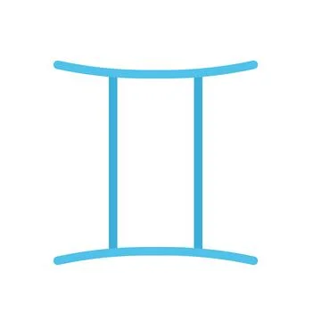 Design vector image icons twins Stock Illustration