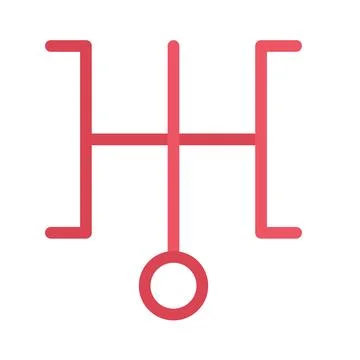 Design vector image icons uranus Stock Illustration