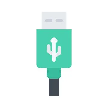Design vector image icons usb Stock Illustration