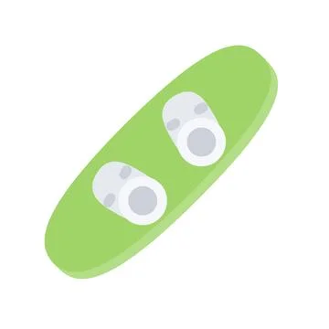Design vector image icons wakeboard Illustrazione stock
