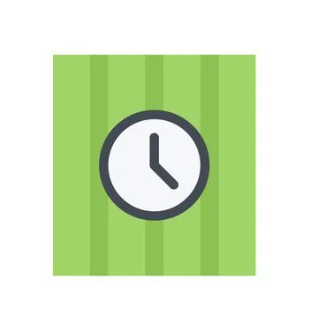 Design vector image icons wall-clock Stock Illustration