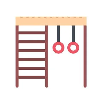 Design vector image icons wall bars Stock Illustration