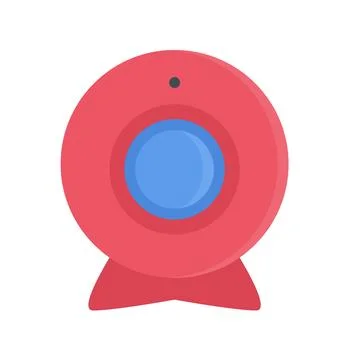 Design vector image icons webcam Stock Illustration