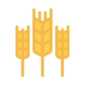 Design vector image icons wheat Stock Illustration