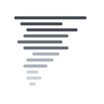 Design vector image icons whirlwind Stock Illustration