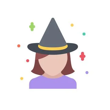 Design vector image icons witch Stock Illustration