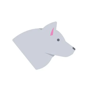 Design vector image icons wolf Stock Illustration