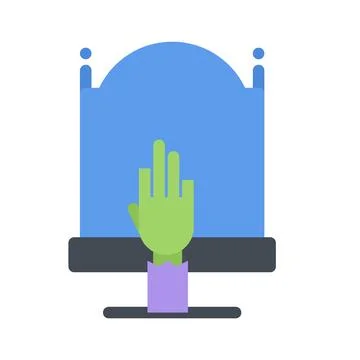 Design vector image icons zombie Stock Illustration