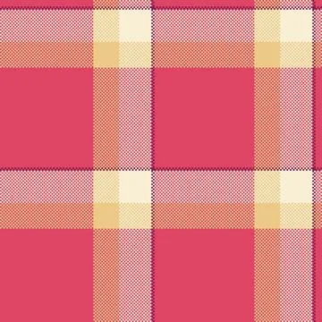 Design vector pattern tartan, packing textile plaid texture. Editable backg.. Illustrazione stock