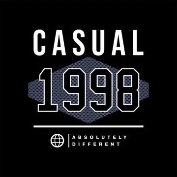 Design vector typography for t-shirt streetwear clothing. dvsn jeans concep.. Stock Illustration