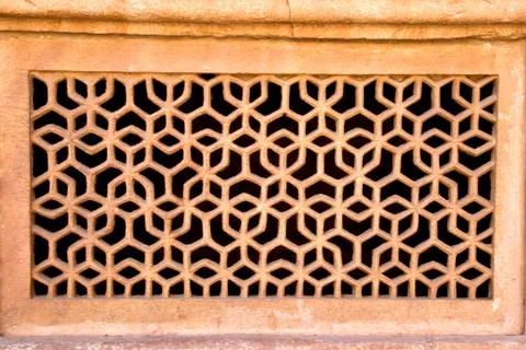 Design on Ventilator Frame Stock Photos