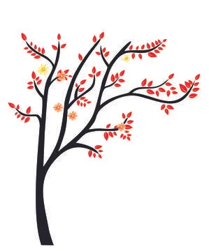 Design Wall Tree Stock Illustration