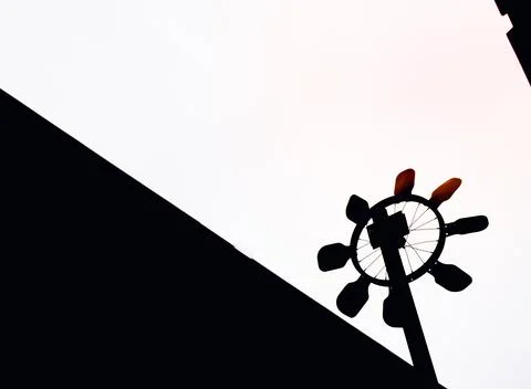 Design of windmill Stock Photos