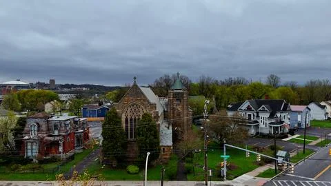 Designed and Built - Syracuse, NY Stock-Fotos